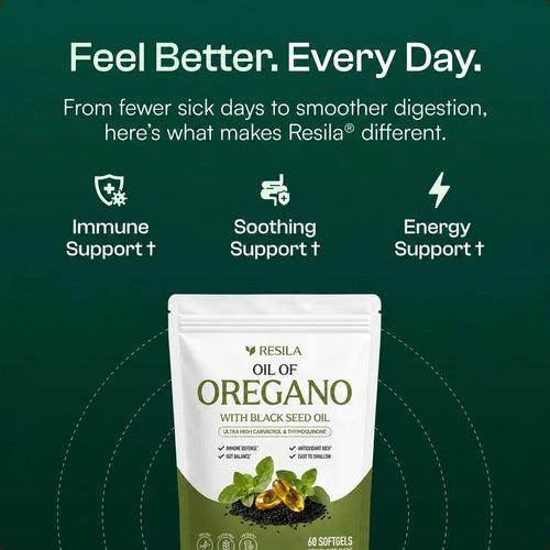Resila® Oil Of Oregano Softgels