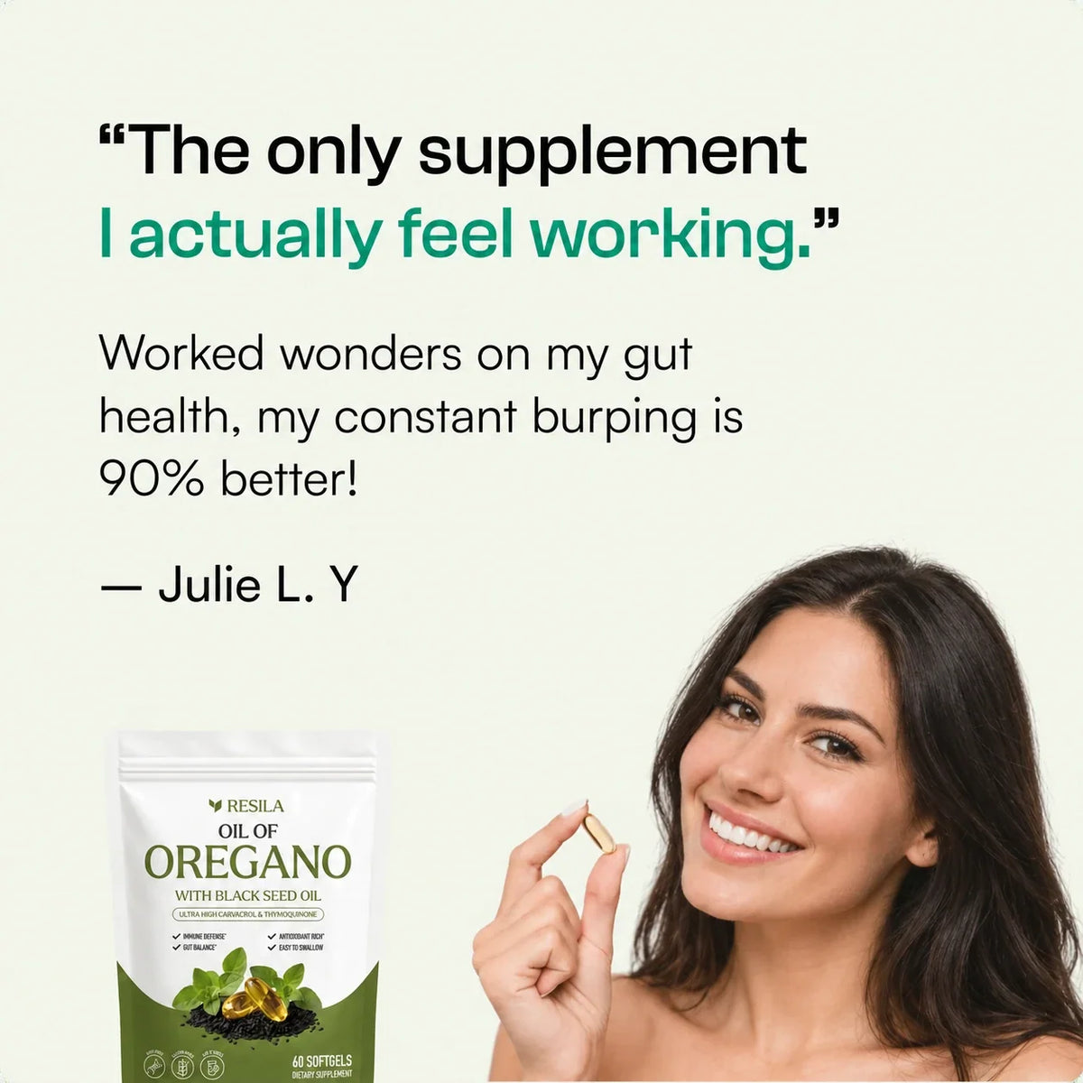 Resila® Oil Of Oregano Softgels