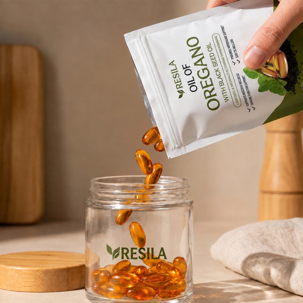 Resila® Bamboo Lid Glass Jar