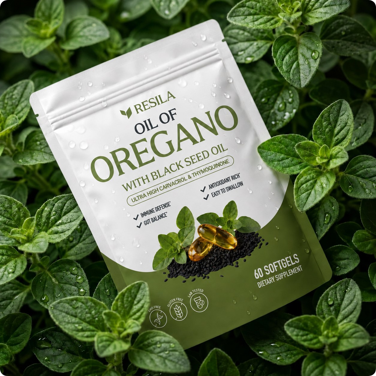 Resila® Oil Of Oregano Softgels