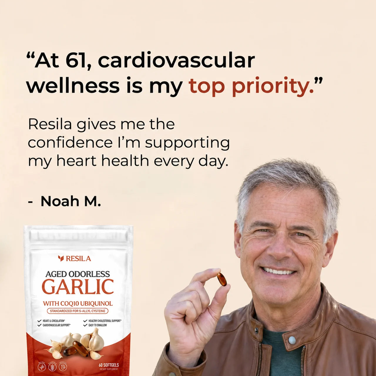 Resila® Aged Odorless Garlic