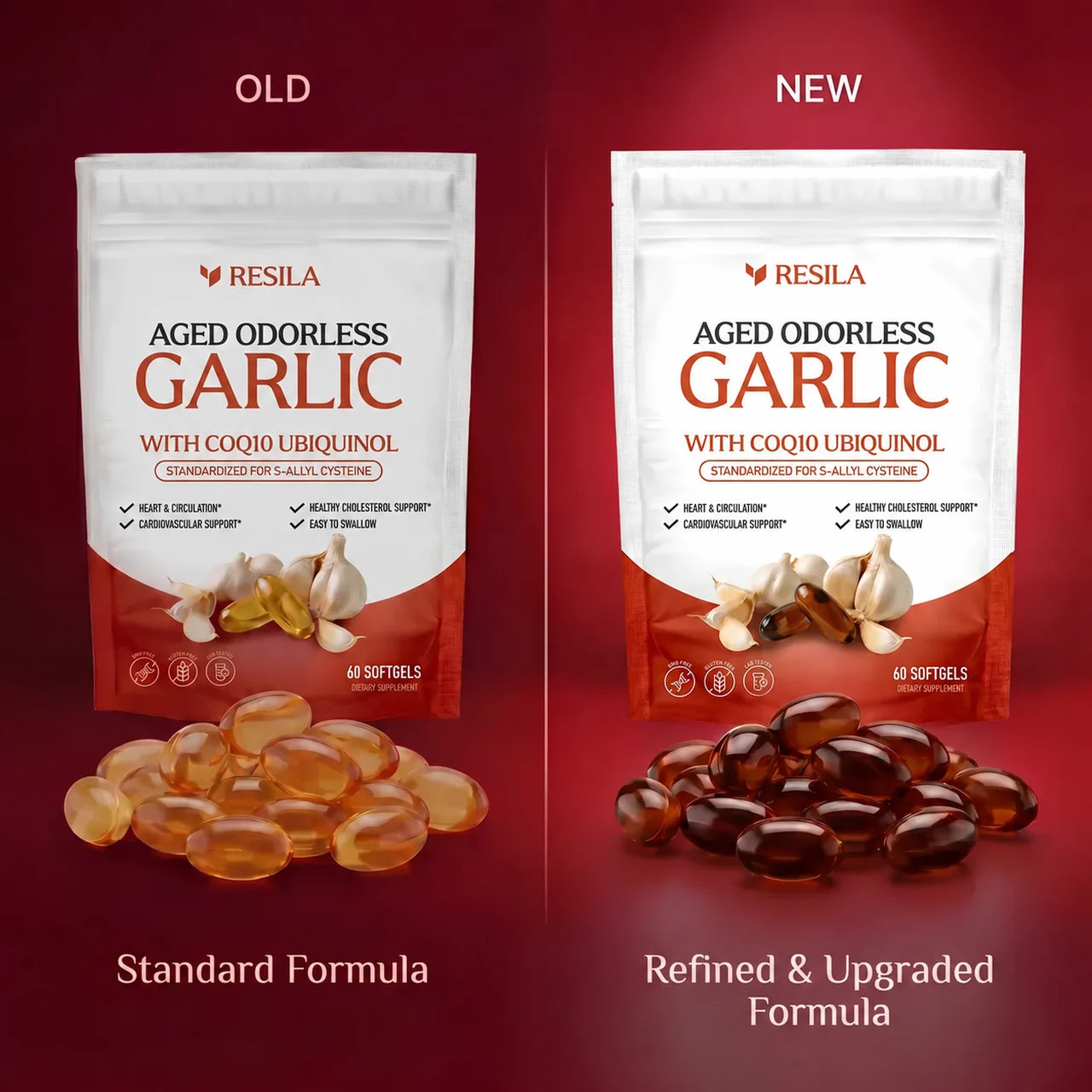 Resila® Aged Odorless Garlic